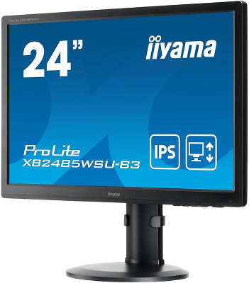 Монитор Iiyama 24.1" XB2485WS-B3 черный IPS