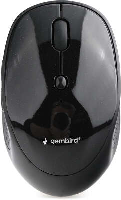 Мышь беспров. Gembird MUSW-550, Bluetooth 3.0, 1600 DPI, 6кн., 2.4ГГц + BT черная