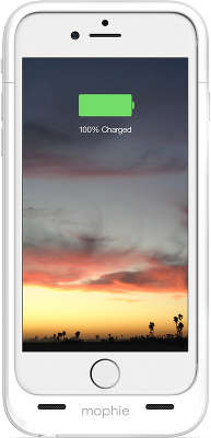 Аккумулятор-чехол Mophie Juice Pack Air для iPhone 6/6S, White [JPA-IP6-WHT]