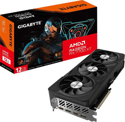 Видеокарта GIGABYTE AMD Radeon RX 7700 XT GAMING OC 12Gb DDR6 PCI-E 2HDMI, 2DP
