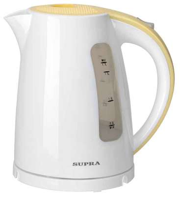 Чайник Supra KES-1726 1.7л. белый/бежевый (корпус: пластик)