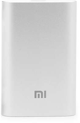Внешний аккумулятор Xiaomi Power Bank 10000 мАч, Silver
