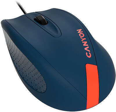 Мышь Canyon M-11, USB, синий/красный (CNE-CMS11BR)