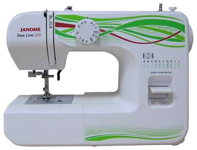 Швейная машина Janome Sew Line 200 белый