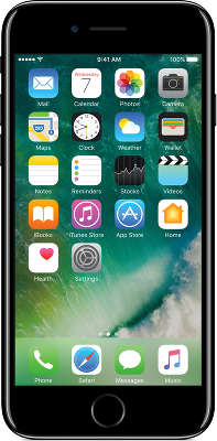Смартфон Apple iPhone 7 [MN962RU/A] 128 GB jet black