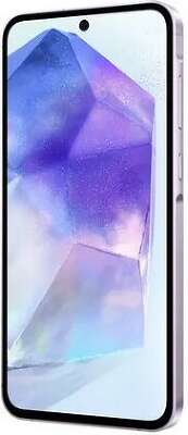 Смартфон Samsung Galaxy A55 5G, Exynos 1480, 8Gb RAM, 128Gb, фиолетовый (SM-A556ELVASKZ)