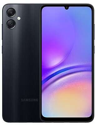 Смартфон Samsung Galaxy A05, MediaTek Helio G85, 4Gb RAM, 64Gb, черный (SM-A055FZKDMEA)