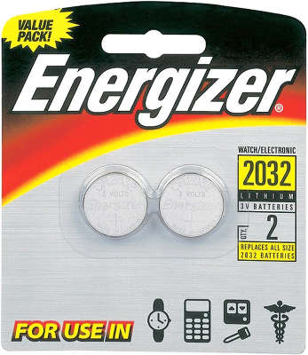 Компект элементов питания CR2032 Energizer для материнских плат (2 шт в блистере)