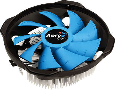 Кулер для процессора Aerocool BAS AUG Soc-FM2+/AM2+/AM3+/AM4/1150/1151/1155, 4-pin 15-26dB Al+Cu 125W 361g