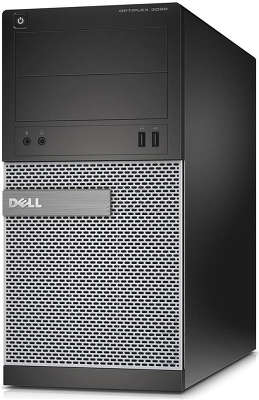 Компьютер Dell Optiplex 3020 MT P G3250 (3.2)/4Gb/500Gb 7.2k/HDG/DVDRW/Linux/Kb+Mouse