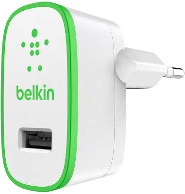 Зарядное устройство Belkin Mixit Charger 2.1A, зелёное [F8J052VFGRN]