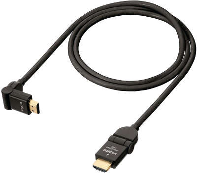 Кабель Sony HDMI v.1.4, 1 м, поворачивающиеся штекеры [DLC-HE10H]