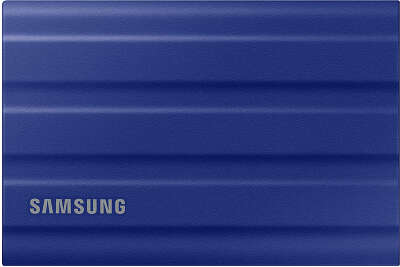 Внешний SSD Samsung 2Tb T7 Shield 1.8" USB 3.2/Type-C, синий (MU-PE2T0R/WW)