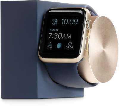 Подставка Native Union для Apple Watch, синяя [DOCK-AW-SL-MAR]