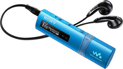 Цифровой аудиоплеер Sony NWZ-B183F 4 Гб, голубой