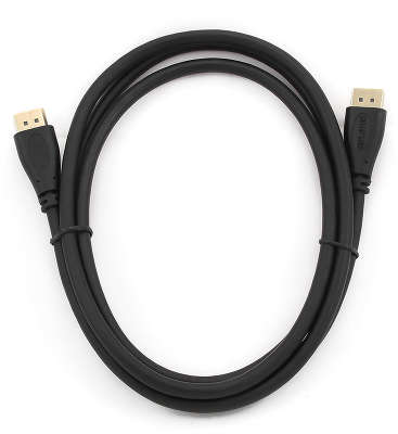 Кабель DisplayPort Gembird/Cablexpert, 1м, 20M/20M, черный, экран, пакет