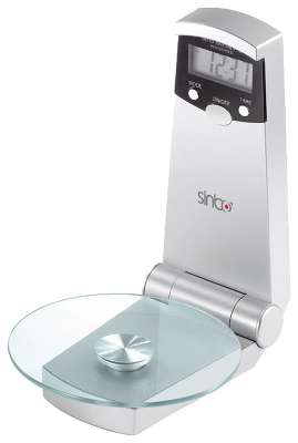 Весы кухонные электронные Sinbo SKS 4515 серебристый