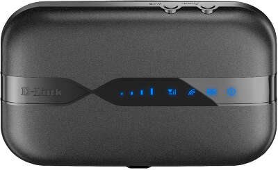 Wi-Fi роутер D-Link DWR-932C N300 4G черный, 802.11a/b/g/n, 2.4 ГГц