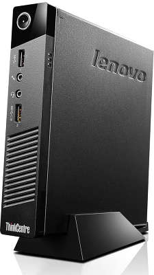 Компьютер Lenovo ThinkCentre M53 Tiny Cel J1800 (2.41)/2Gb/500Gb 7.2k/HDG/W8.1/WiFi/Kb+Mouse