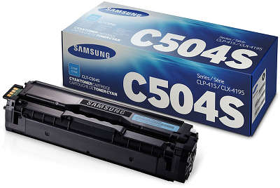 Картридж Samsung CLT-C504S голубой