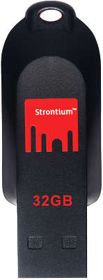 Модуль памяти USB2.0 Strontium DRIVE POLLEX 32 Гб [SR32GRDPOLLEX] черный/красный
