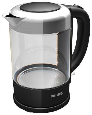 Чайник Philips [HD9340/90] стальной/чёрный