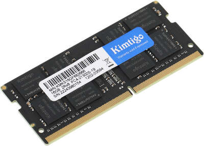 Модуль памяти DDR4 SODIMM 16Gb DDR2666 Kimtigo (KMKS16GF682666)