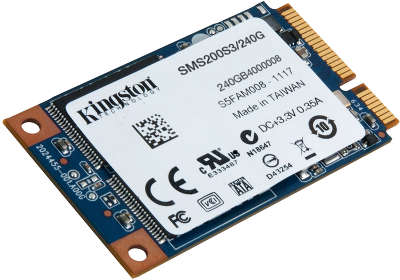Твердотельный накопитель SSD Kingston SATA-3 240Gb SMS200S3/240G SSDNow mS200