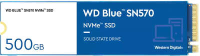 Твердотельный накопитель M.2 NVMe 500Gb Western Digital Blue [WDS500G3B0C] (SSD)