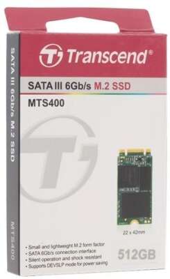 Твердотельный накопитель NVMe 512Gb [TS512GMTE400S] (SSD) Transcend MTE400S