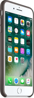 Силиконовый чехол для iPhone 7 Plus Apple Silicone Case, Cocoa [MMT12ZM/A]