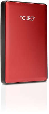 Внешний диск Hitachi USB 3.0 1000 ГБ HTOSEA10001BCB Touro S (7200 об/мин) 2.5" красный