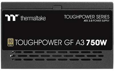Блок питания 750 Вт ATX Thermaltake Toughpower GF A3, 120 мм, 80 Plus Gold