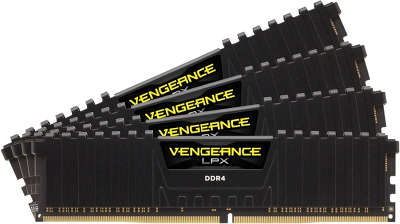 Набор памяти DDR4 4x8192Mb DDR2400 Corsair CMK32GX4M4A2400C14 RTL PC4-19200 CL14 DIMM 288-pin 1.2В
