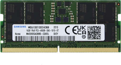 Модуль памяти DDR5 SODIMM 16Gb DDR4800 Samsung (M425R2GA3BB0-CQK)