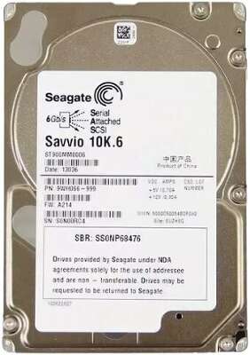 Жесткий диск 2.5" SAS 900Gb [ST900MM0006] Seagate Savvio 10K.6, 10000rpm, 64MB Cache