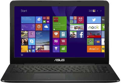Ноутбук ASUS X554LJ 15.6" HD i5-5200U/4/500/GT920 1G/Multi/ WF/BT/CAM/W10 (90NB08I8-M18930)