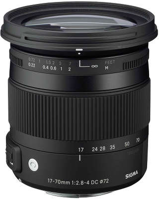 Объектив Sigma AF 17-70 мм f/2.8-4 DC OS HSM Macro new для Nikon