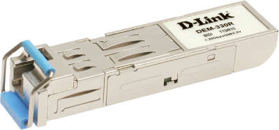 Модуль D-Link DEM-330R/10/B2A (10шт. в коробке) WDM SFP-трансивер с 1 портом 1000BASE-BX-U (Tx:1310 нм, Rx:155