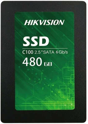 Твердотельный накопитель SATA3 480Gb [HS-SSD-C100/480G] (SSD) Hikvision C100