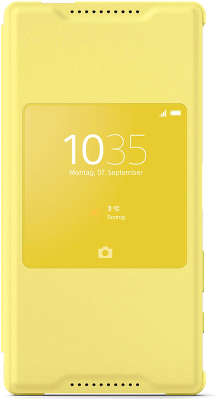 Чехол Sony SCR44 для Sony Xperia Z5 Compact, жёлтый
