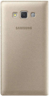 Чехол-книжка Samsung для Samsung Galaxy A700 S-View, золотой (EF-CA700BFEGRU)