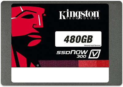 Накопитель SSD 2.5" SATA III 480GB Kingston V300 [SV300S37A/480G]