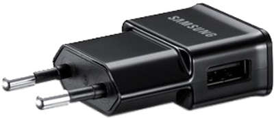 Зарядное устройство Samsung с кабелем microUSB, 1A [ETA0U80EBEGSTD]