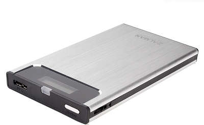 Контейнер для HDD 2.5" Zalman ZM-VE350 SATA серебристый USB3.0 + функция Virtual Drive