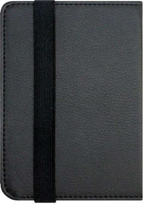 Чехол-обложка VIVACASE Green Line для PocketBook 614/622/623/624/626/640, черная [VPB-FP622B]
