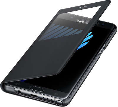 Чехол-книжка Samsung для Samsung Galaxy Note 7 S-View, черный (EF-CN930PBEGRU)