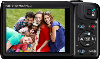 Цифровая фотокамера Canon PowerShot SX600 HS Black
