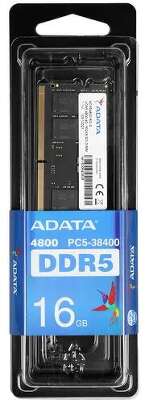 Модуль памяти DDR5 SODIMM 16Gb DDR4800 ADATA (AD5S480016G-S)
