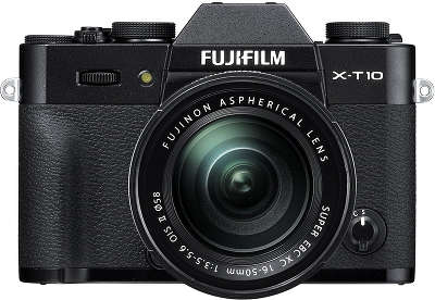 Цифровая фотокамера Fujifilm X-T10 Black kit (XC 16-50 f/3.5-5.6 OIS II)